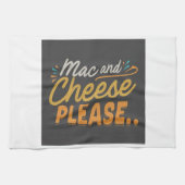 Mac und Käse Bitte Geschirrtuch (Horizontal)