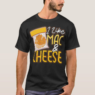 Mac und Käse Ich mag Mac & Käse T-Shirt