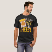 Mac und Käse Ich mag Mac & Käse T-Shirt (Vorne ganz)