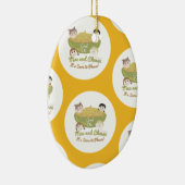 Mac und Käse kopieren bitte Keramik Ornament (Rechts)