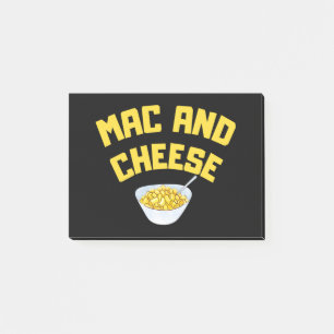 Mac und Käse Makkaroni und Käse Post-it Klebezettel
