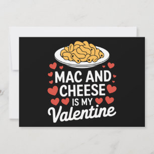 Mac und Käse Valentine Mac in Cheese Lover Geschen Einladung