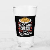 Mac und Käse Valentine Mac in Cheese Lover Geschen Glas (Vorderseite)