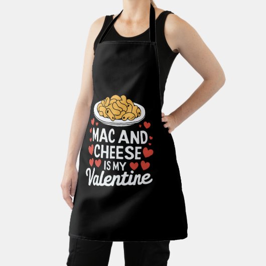 Mac und Käse Valentine Mac in Cheese Lover Geschen Schürze (InSitu)