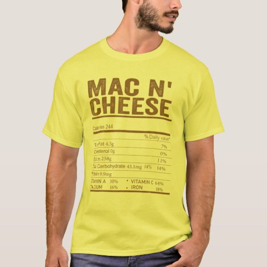 Mac- und Käseernährungsfamilie als T-Shirt (Vorderseite)