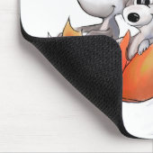 Mac und Moe's Winter Holiday Mousepad (Ecke)