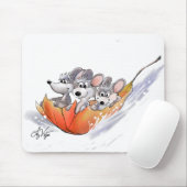 Mac und Moe's Winter Holiday Mousepad (Mit Mouse)