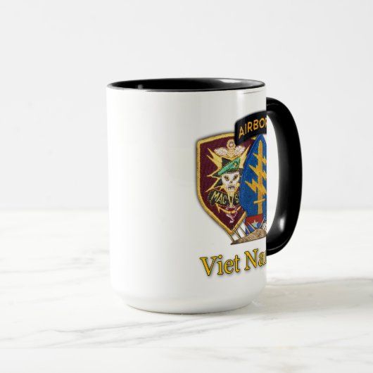 MAC V SOG PATCH Special Forces Tasse (VorderseiteRechts)