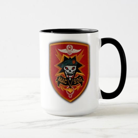 MAC V SOG Vietnam-Kriegsveteranen patentieren Tass Tasse (Rechts)