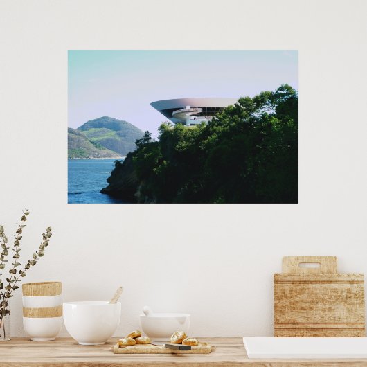 MAC vista lateral Poster (Küche)