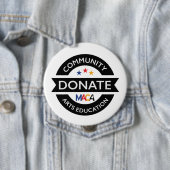 MACA spendet Bildung der Community Arts Button (Beispiel)