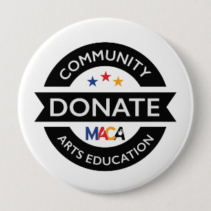 MACA spendet Bildung der Community Arts Button