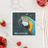 Macaapfel mit Wasserblasen Serviette (Beispiel)