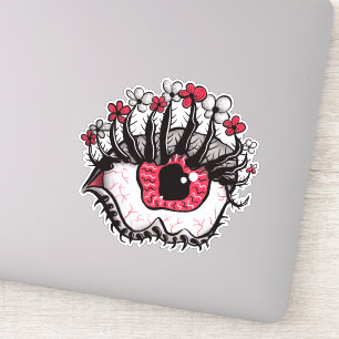 Macabre Eye Creepy Witchy Goth Aufkleber