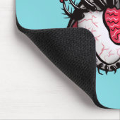 Macabre Eye Creepy Witchy Goth Mousepad (Ecke)
