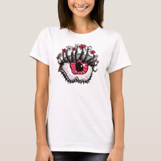 Macabre Eye Melt Creepy Psychedelic Dark Art T-Shirt