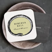 Macabre Serpent Quadratische Visitenkarte