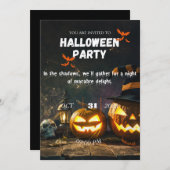 Macabre Shadows - einladende Ansammlung Einladung (Vorne/Hinten)