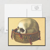Macabre: Skull - Neue Guinea Postkarte (Vorne/Hinten)