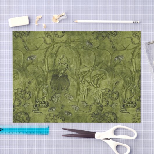 Macabre Snakes Halloween Seidenpapier (Handwerk)