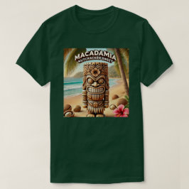 Macadamia Nutcracker Sweet Tiki Style T-Shirt