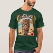 Macadamia Nutcracker Sweet Tiki Style T-Shirt (Vorderseite)