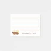 Macadamia Nuts Sticky Notes Post-it Klebezettel (Vorderseite)