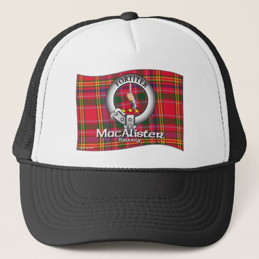 MacAlister Clan Truckerkappe (Vorderseite)