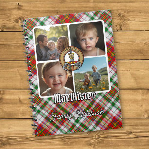MacAlister Familienfoto-Collage Notizblock