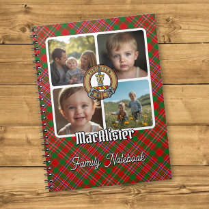 MacAlister Familienfoto-Collage Notizblock