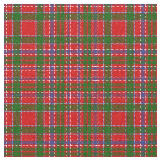 MacAlister Tartan-Druck Stoff (Nahaufnahme)