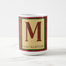 MacAlister Tartan Monogram M