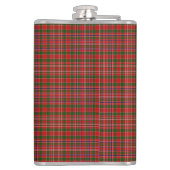 MacAlister-Tartan Monogramm M Flachmann (Rückseite)