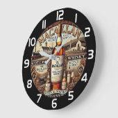 Macallan Highland Single Malt Whiskey inspired Große Wanduhr (Winkel)