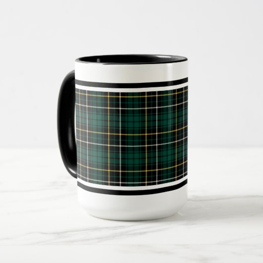 MacAlpine Clan Tartan Tasse (Vorderseite Links)