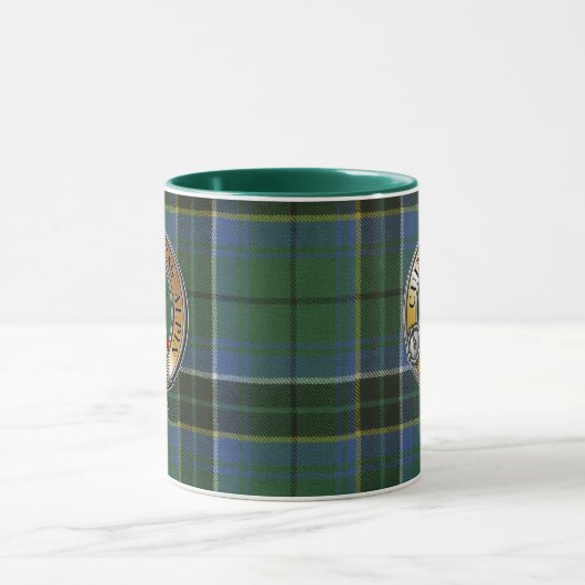 MacAlpine Tartan & Abzeichen Tasse (Zentrum)
