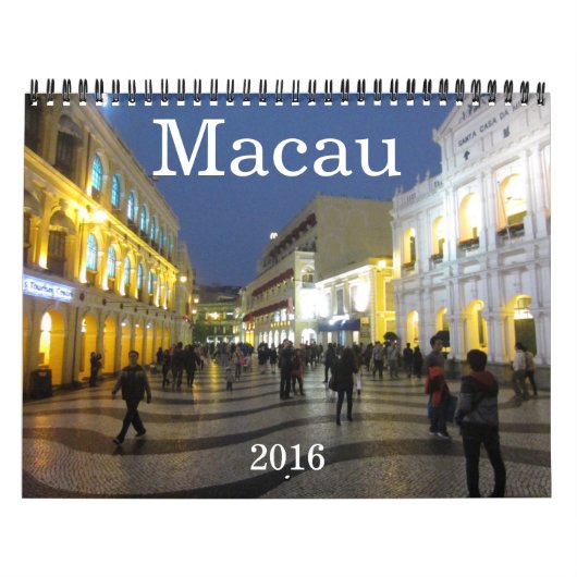 Macao 2016 kalender (Titelbild)