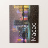 Macao Casino Skyline Panorama China Puzzle (Vertikal)