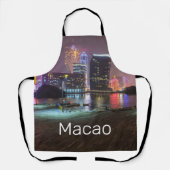 Macao Casino Skyline Panorama China Schürze (Vorderseite)