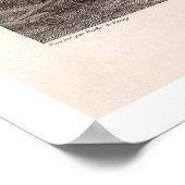 Macao, China Panoramasicht - 1797 Poster (Ecke)