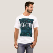 Macao-Karte T-Shirt (Vorne ganz)