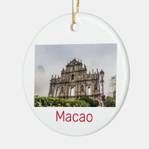 Macao Ruin of St. Paul's Church China Souvenir