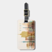 Macao, StadtSkyline der China-| Gepäckanhänger (Vorderseite vertikal)