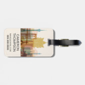 Macao, StadtSkyline der China-| Gepäckanhänger (Rückseite horizontal)