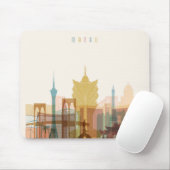 Macao, StadtSkyline der China-| Mousepad (Mit Mouse)