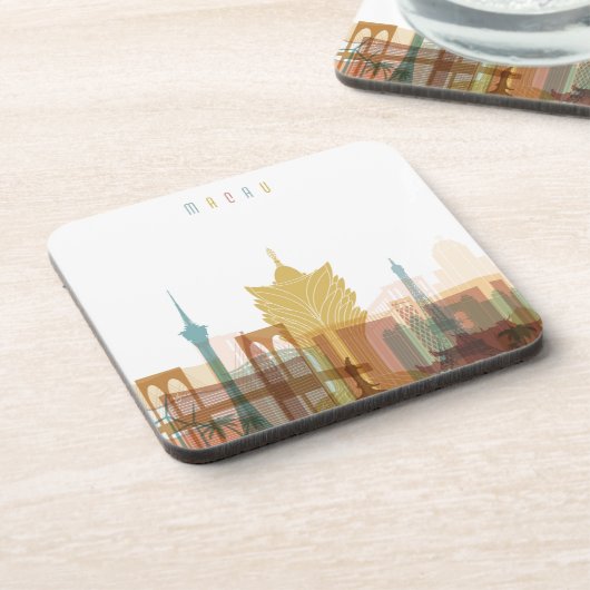 Macao, StadtSkyline der China-| Untersetzer (Linke Seite)