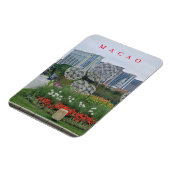 Macao Taipa Cotai Casinos Blick Kühlschrankmagnet Magnet (Linke Seite)