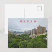 Macao Taipa Panoramablick Postkarte (Vorne/Hinten)