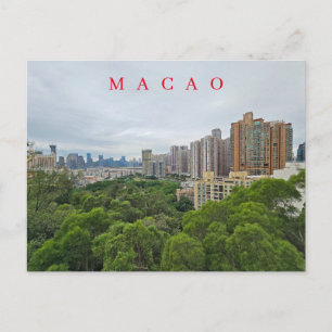 Macao Taipa Panoramablick Postkarte