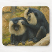 Macaque Bond - Grooming Ritual Mousepad (Vorne)